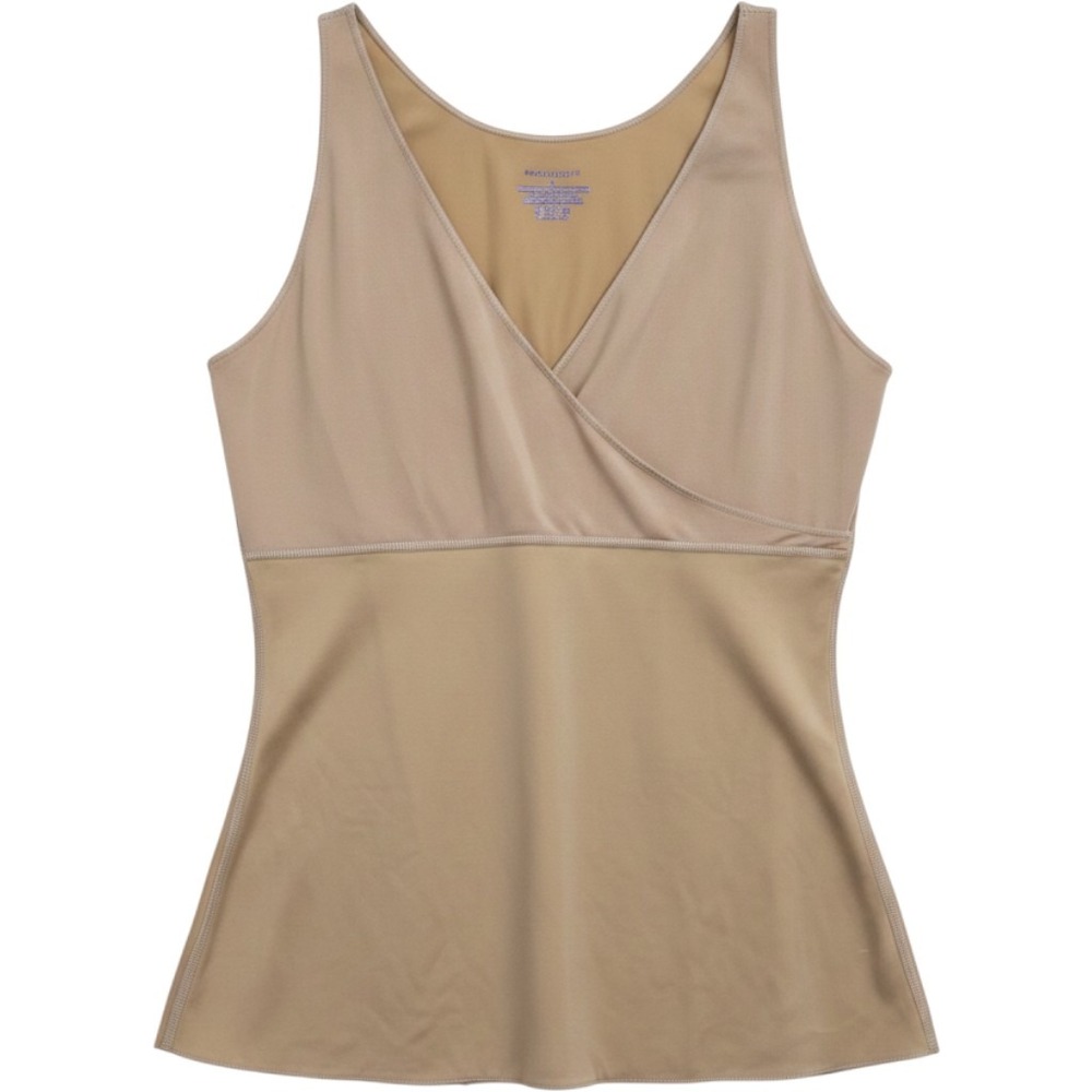 Spanx Shapewear Camisole Women Large Tank Surplice Wrap Tank Top